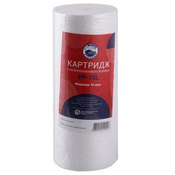 Картридж полипропиленовый Bio+ systems PP-10L (50 мкм) BigBlue 10&Prime; 000010002 фото