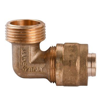 Уголок с наружной резьбой APE ITALY 753 L 3/4&Prime;х20 000000869 фото