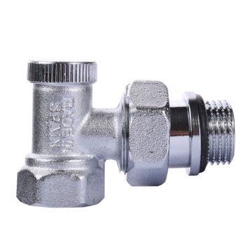 Кран радіаторний кутовий ARCO 1/2&Prime; під ключ з ущільнювачем 507605 000015711 фото