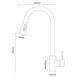 Смеситель для кухни EcoMIX Stella STE-2031-GP 000031573 фото 9