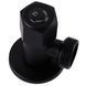Кран кульовий кутовий Professional 1/2&Prime;X3/4&Prime; NV-QP888 BLACK 000025137 фото 3