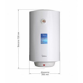 Водонагрівач Midea D50-15F1 (D) сухий тен D50-15F1 (D) фото