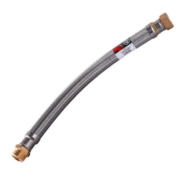 Шланг антивибрационный прямой TUCAI EXTRA TWIST 1&Prime; 0,5м RIVER MG-1-500 204741 000004463 фото