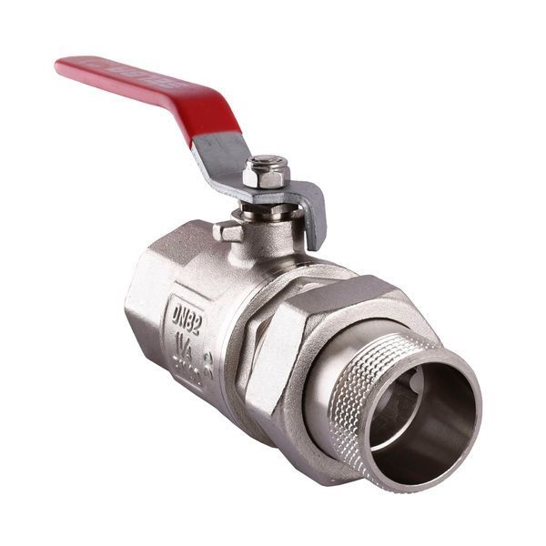 Кран шаровый прямой с американкой SELBA 1 1/4&Prime; КР SL1509 000015713 фото