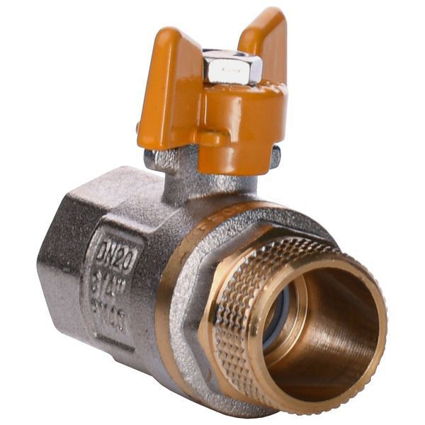 Кран шаровый прямой Q PROFESSIONAL 3/4&Prime; НВ ЖБ PN40 QP152 000017723 фото