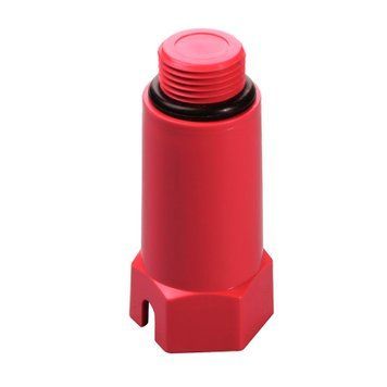 Заглушка Vsplast PPR 1/2 &Prime; удлин.(красная)1028 000021282 фото