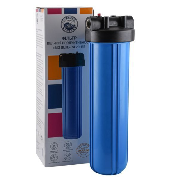 Фильтр-колба + ПП картридж Bіо+ systems SL20-BB Big Blue 20&Prime;, 1&Prime; 000007798 фото