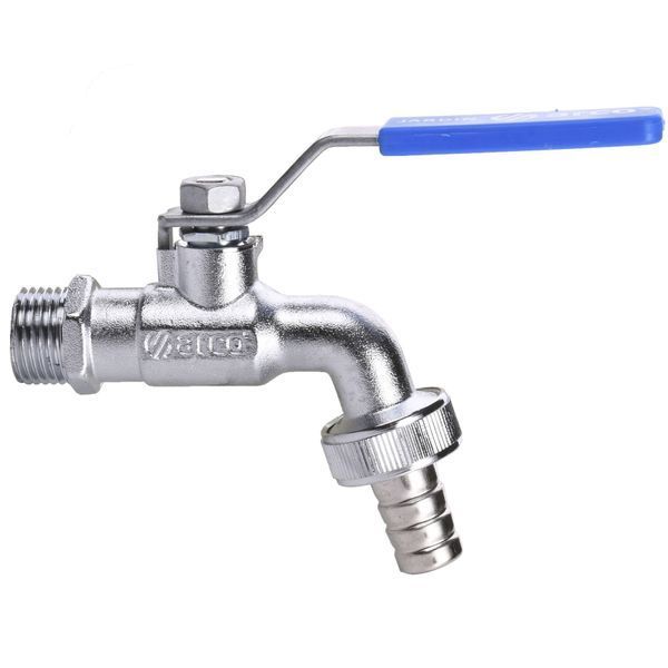 Кран ARCO шаровый поливочный 1/2&Prime; 0413 NANO AntiLime длинная ручка 000004854 фото