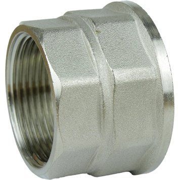 Муфта редукционная 1 1/4&Prime;х1&Prime;ВВ никелированная восьмигранная А0335А(нк) 000024882 фото