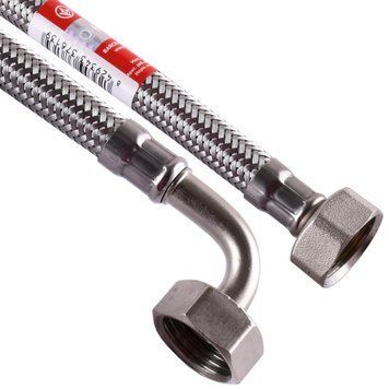 Шланг водяной угловой TUCAI 1/2&Prime;x1/2&Prime; ВВ 0,8м TAQCODOHG-1212-800 200414 000005278 фото