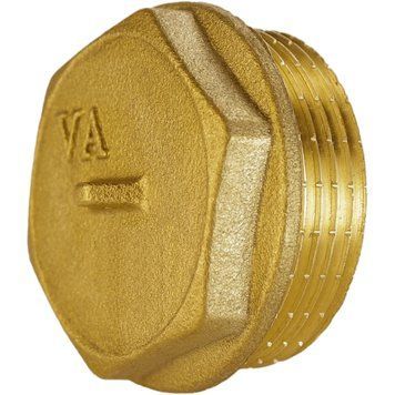 Заглушка 1 1/4&Prime;Н латунная А1094А 000025661 фото
