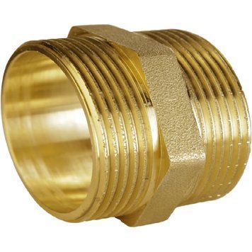 Ниппель 1 1/4&Prime;НН латунный А0516А 000010622 фото