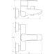 Смеситель для ванны Globus Lux QUEENSLAND GLQU-0102N 000017643 фото 7