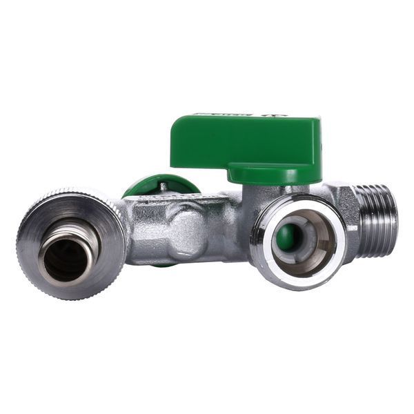 Кран шаровый поливочный двойной ARCO 1/2&Prime;x3/4&Prime;x3/4&Prime; 00472 000013553 фото