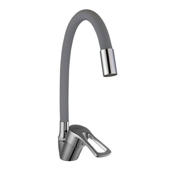 Змішувач для кухні DOMINO SIRIUS DSV-203SLR-GRAY 000020087 фото