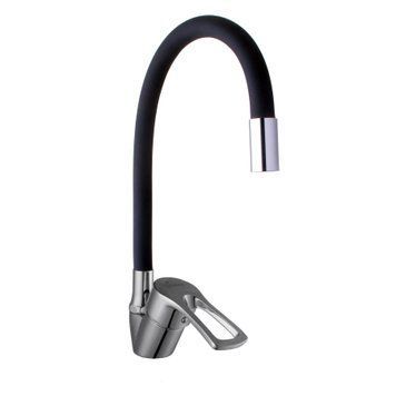 Смеситель для кухни DOMINO SIRIUS DSV-203SLR-Black 000020088 фото