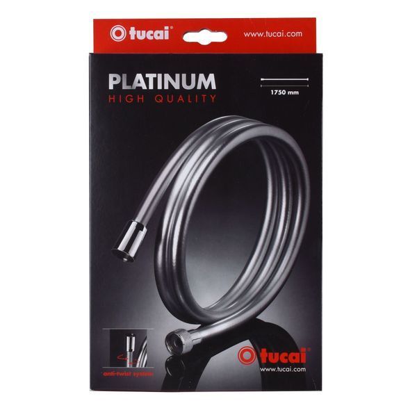 Шланг душовий TUCAI Shower Hose Platinum 175см Satin (201962) 000008519 фото