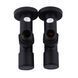 Набор Кран вентильный угловой с американкой SOLOMON LUX 1/2&Prime; 7777 (2шт.) BLACK (1уп) 000020284 фото 3