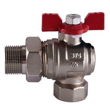 Кран шаровый угловой с американкой ARCO 3/4&Prime; SENA 154304 000014970 фото