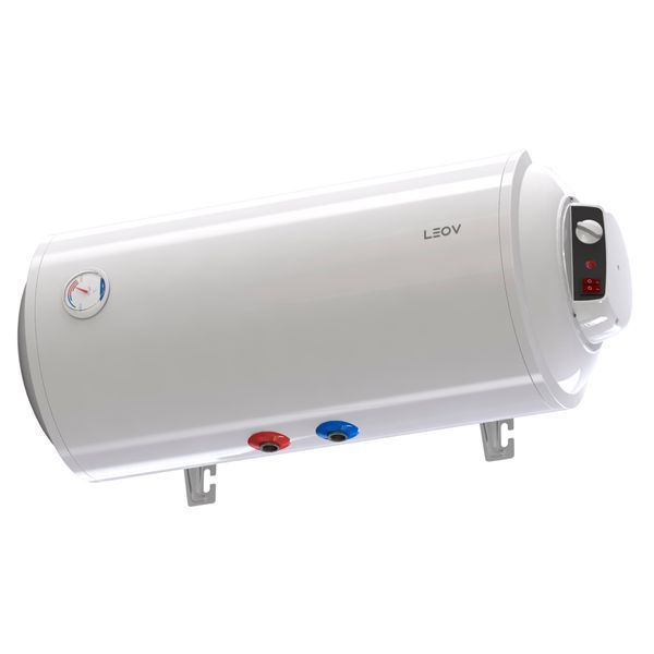 Водонагреватель LEOV LH Slim Dry 50 l горизонтальный сухой тэн 000019827 фото