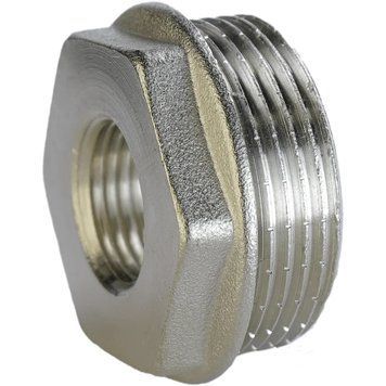 Футорка 1 1/4&Prime;х 1/2&Prime;ЗВ нікельована А0710А(нк) 000026570 фото