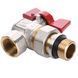 Кран шаровый угловой с американкой WATERVALVE Q003 NV-V124 1/2&Prime; BН 000010166 фото 3