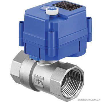 Кран шаровый с электроприводом 2E HC220B-3/4", 220В (для антипотопа) 2E-HC220B-3/4 фото