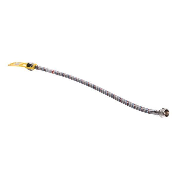 Шланг нержавеющая сталь ECO FIX 1/2&Prime;х1/2&Prime; НВ 0,6 м EPDM 000012026 фото