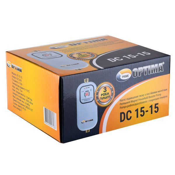 Насос повышения давления Optima Prime DC 15-15 AUTO 000024716 фото
