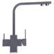 Смеситель для кухни под осмос Globus Lux LAZER GLLR-0111-3-TITANIUM 000019248 фото 3