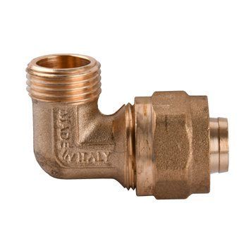 Уголок с наружной резьбой APE ITALY 753 L 1/2&Prime;х20 000000895 фото
