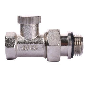 Кран радіаторний прямий ARCO 1/2&Prime; під ключ з ущільнювачем 507655 000006404 фото