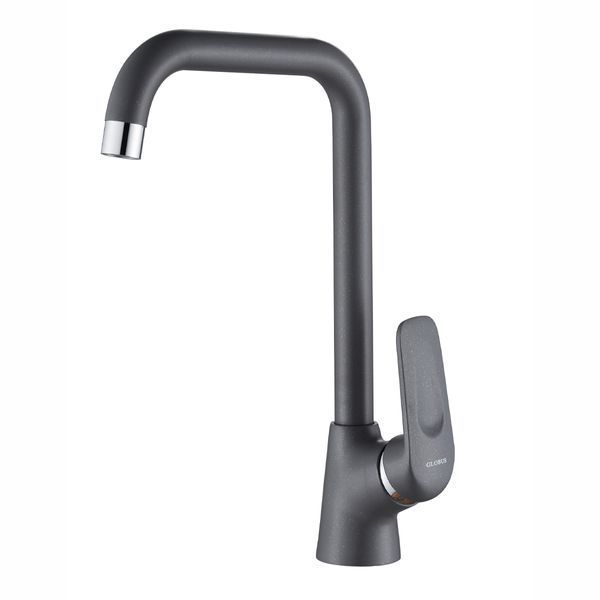 Змішувач для кухні Globus Lux Koln GLK-0203L-3-TITANIUM 000023155 фото