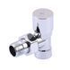 Кран вентильный угловой с американкой SOLOMON 1/2&Prime; CHROM 1844 п/ключ 000002164 фото 1