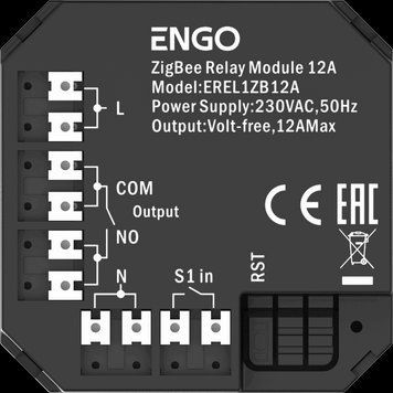 Релейный модуль ENGO EREL-12ZB ZigBee 3.0 (12A) EREL-12ZB фото