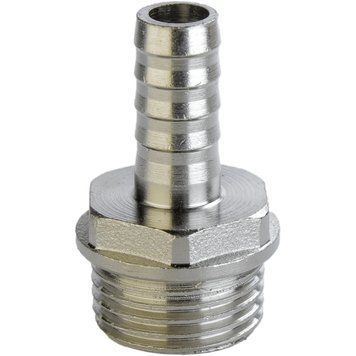 Штуцер 1/2&Prime;Н 6мм никелированный А2022А(нк) 000025423 фото