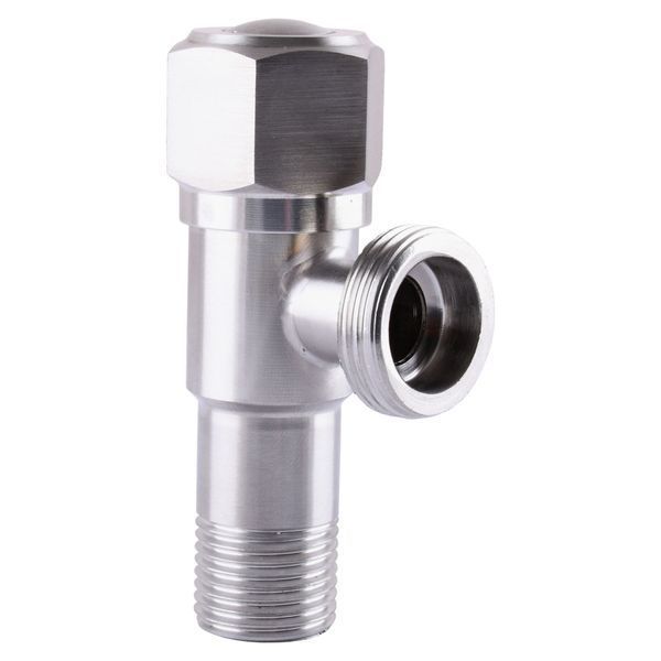Кран кульовий кутовий Professional 1/2&Prime;х3/4&Prime; NV-QP888 000017671 фото