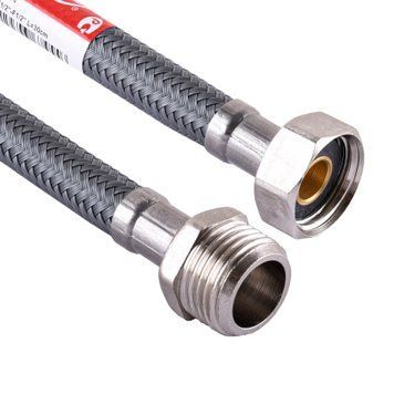 Шланг водяной TUCAI 1/2&Prime;x1/2&Prime; НВ 1,0м АНТИКОРРОЗИЯ TAQ ACB MG-1212-1000 204392 000009431 фото