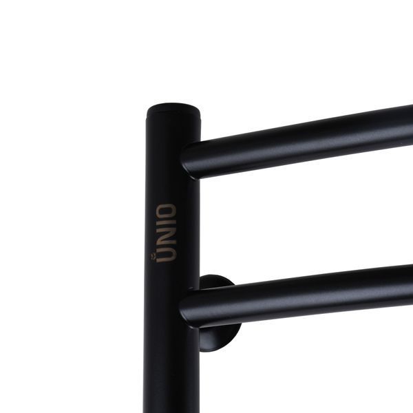 Рушникосушарка UNIO LDE ER 1200-500-12 BLK Лесенка Дуга Элит электро черная 000021555 фото