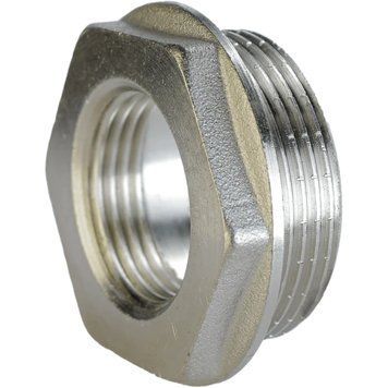 Футорка 1&Prime;х1/2&Prime;ЗВ нікельована А0704-1А(нк) 000024915 фото