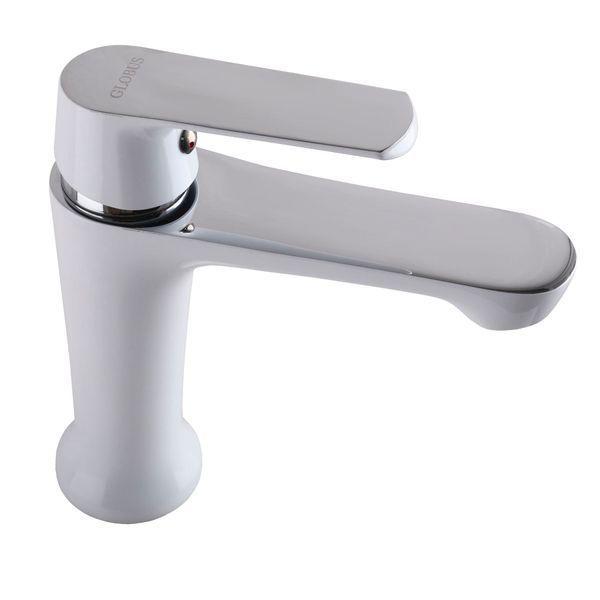 Змішувач для умивальника Globus Lux Laguna GLA-0401-7-WHITE 000022561 фото