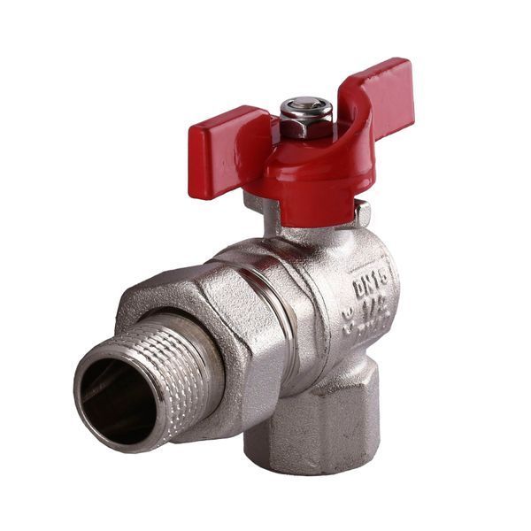 Кран шаровый угловой с американкой SELBA 1/2&Prime; SL1543 000010261 фото