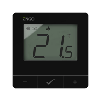 Интернет терморегулятор ENGO E25-230B ZigBee/868 МГц, 230 В, чорний E25-230B фото