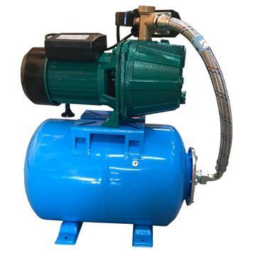 Насосна станція VOLKS pumpe JY100A(a)-24 1,1кВт чавун короткий (складена) на гребінці 000013574 фото