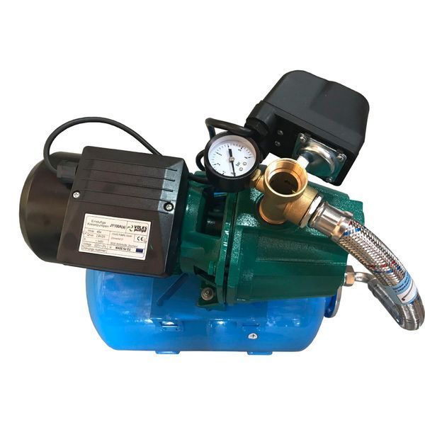 Насосна станція VOLKS pumpe JY100A(a)-24 1,1кВт чавун короткий (складена) на гребінці 000013574 фото