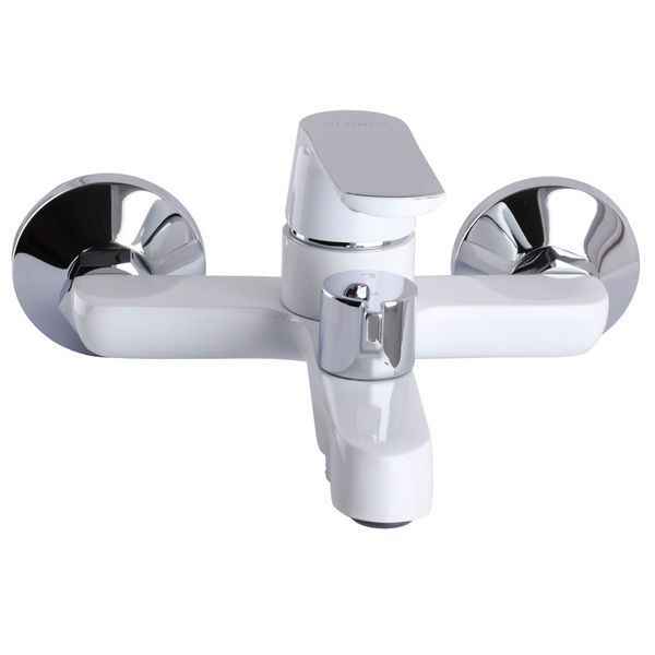 Смеситель для ванны Globus Lux Laguna GLA-0102NE-7-WHITE 000022562 фото