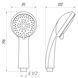 Душова лійка Globus Lux HY-1227-LUX Blister 000005999 фото 6