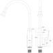 Смеситель для кухни Globus Lux BONN GLB-0203SA-BB-B01 000028500 фото 6