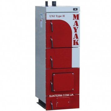 Твердопаливний котел Маяк КТР-50 ЕСО MANUAL UNI type H КТР-50 ЕКО UNI typ фото