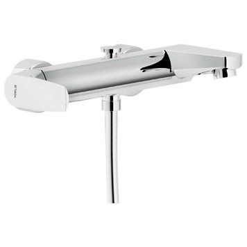 Смеситель для ванны Nobili Nobi NB84110/1CR с душевым дивертором, хром 12381 фото